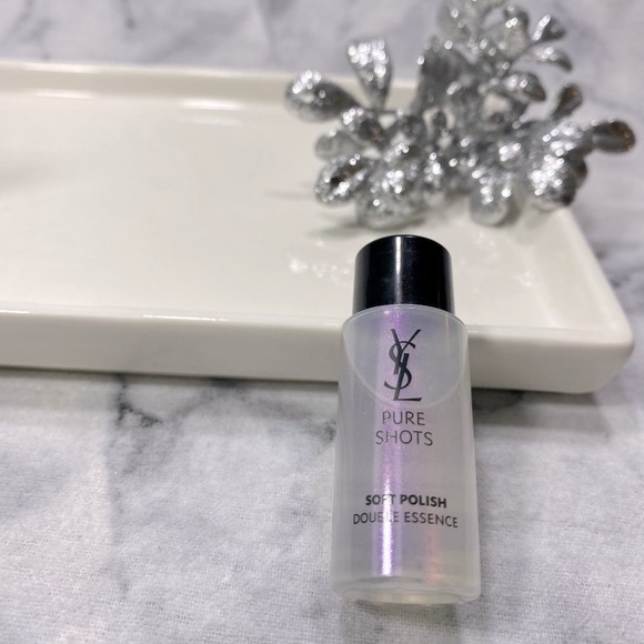 Yves Saint Laurent Skincare Gift Set 2pc, Moisture Glow, Pure Shots Polish - Picture 4 of 10